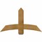 Ekena Millwork Bellingham Rough Sawn Timber Gable Bracket, Western Red Cedar, 48"W x 28"H x 4"D x 6"F, 14/12 Pitch GBW048X28X0406BEL00RWR - alternate 1